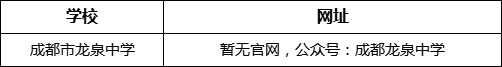 成都市龍泉中學(xué)網(wǎng)址是什么？