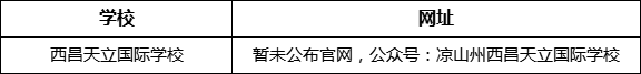 涼山州西昌天立國際學(xué)校網(wǎng)址是什么？