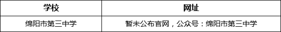 綿陽市第三中學(xué)網(wǎng)址是什么？