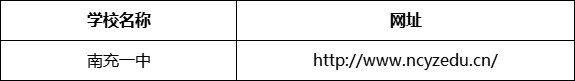 南充市南充一中網(wǎng)址是什么？