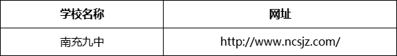南充市南充九中網(wǎng)址是什么？
