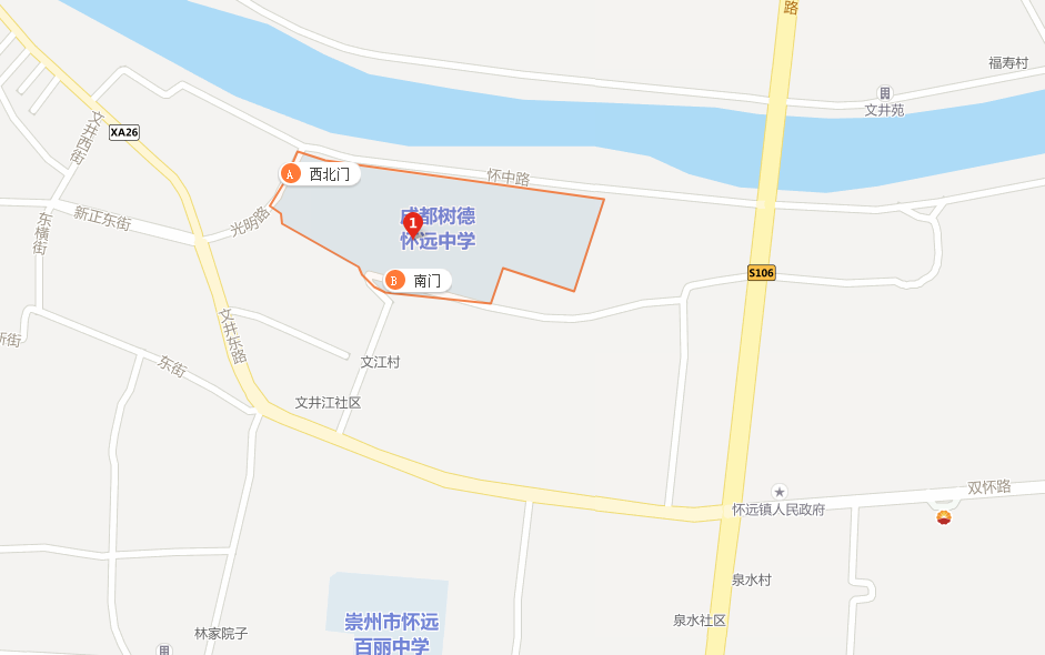 樹德懷遠(yuǎn)中學(xué)地址在哪里？