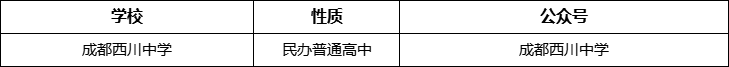 成都市成都西川中學官網(wǎng)、網(wǎng)址、官方網(wǎng)站