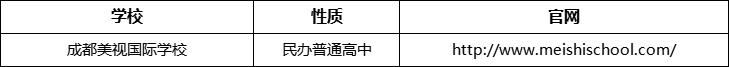 成都市成都美視國際學校官網(wǎng)、網(wǎng)址、官方網(wǎng)站