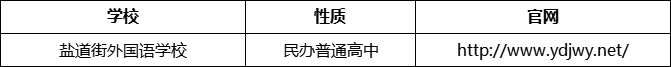 成都市鹽道街外國語學(xué)校官網(wǎng)、網(wǎng)址、官方網(wǎng)站