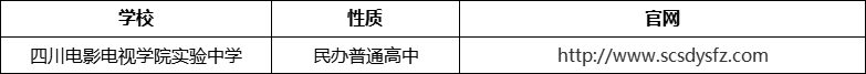 成都市四川電影電視學(xué)院實驗中學(xué)官網(wǎng)、網(wǎng)址、官方網(wǎng)站